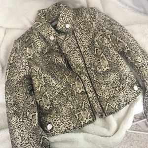 Buckle Daytrip Gold Moto Jacket